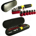 Compact Screwdriver/Ratchet Tool Set